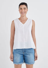 Load image into Gallery viewer, Cut Loose Cotton V-Neck Tank