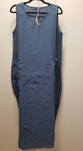 Load image into Gallery viewer, Cut Loose Crosshatch Pocket Dress- (L, Amalfi)- On Sale!