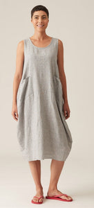 Cut Loose Crosshatch Pocket Dress- (L, Amalfi)- On Sale!