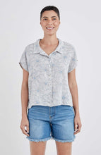 Load image into Gallery viewer, Cut Loose Daisy Short Sleeve Boxy Shirt