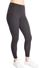 Load image into Gallery viewer, One Step Ahead Suede Supplex Roll Top Waist Legging PLUS SIZE