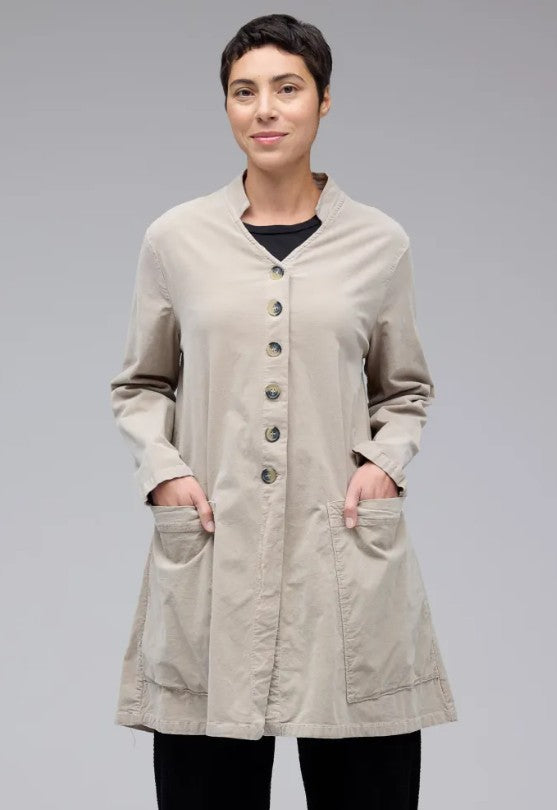 Cut Loose Mini Cord Swing Coat