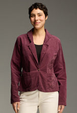Load image into Gallery viewer, Cut Loose Mini Cord 1 Button Blazer