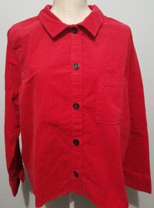 Cut Loose Mini Corduroy Crop Jacket- (XL, Holiday)- On Sale!