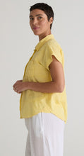 Load image into Gallery viewer, Cut Loose Texture Mini Stripe Short Sleeve Pocket Shirt