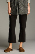 Load image into Gallery viewer, Cut Loose Ponti Kick Flare Crop Pant