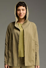 Load image into Gallery viewer, Cut Loose Ponti Hooded Jacket