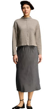 Load image into Gallery viewer, Cut Loose Textured Stripe Funnel Pullover