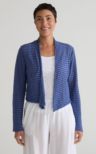 Cut Loose Vintage Stripe Cropped Cardigan