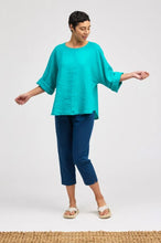 Load image into Gallery viewer, Cut Loose Organic Poplin Tapered Crop Pant