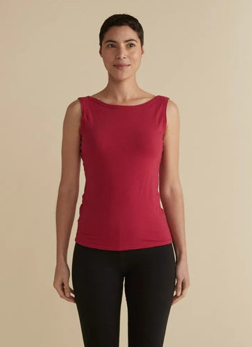 Cut Loose Light Lycra Jersey Convertible Boatneck Tank