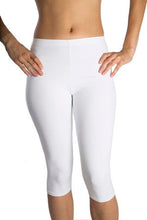 Load image into Gallery viewer, One Step Ahead Cotton Classic Capri- (XL, Black)- On Sale!