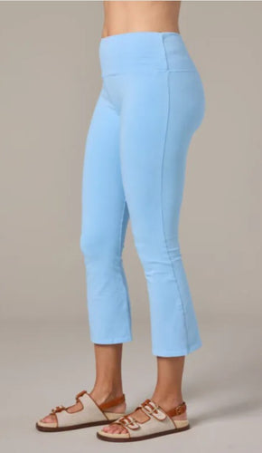 Cut Loose Solid Cotton Lycra Kick Flare Legging