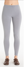 Load image into Gallery viewer, Cut Loose Solid Cotton Lycra Full Length Leggings- (M, Anthracite)- On Sale!