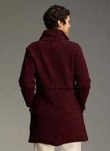Load image into Gallery viewer, Cut Loose Marled Boiled Wool Zip Jacket