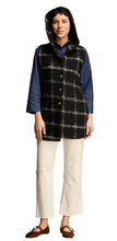 Load image into Gallery viewer, Cut Loose Plaid Boiled Wool Hooded Vest