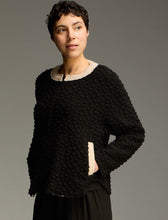 Load image into Gallery viewer, Cut Loose Pebbled Boiled Wool Bomber Jacket