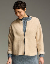 Load image into Gallery viewer, Cut Loose Boiled Wood Mid-Length Coat