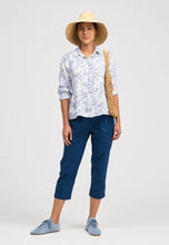 Load image into Gallery viewer, Cut Loose Morning Glory Crop Shirt