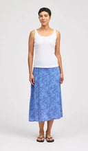 Load image into Gallery viewer, Cut Loose Morning Glory Midi Aline Skirt