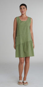 Cut Loose Crosshatch Pocket Tank Dress
