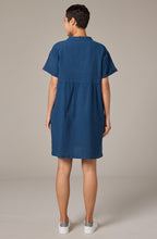 Load image into Gallery viewer, Cut Loose Crosshatch Relaxed Cap Sleeve Dress