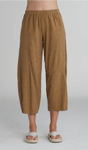 Cut Loose Crosshatch Barrel Crop Pant