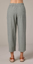 Load image into Gallery viewer, Cut Loose Crosshatch Crop Wide Leg Pant
