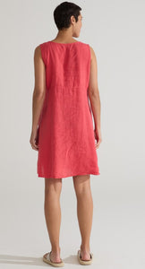 Cut Loose Hanky Linen Patch Dress
