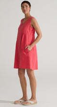 Load image into Gallery viewer, Cut Loose Hanky Linen Patch Dress