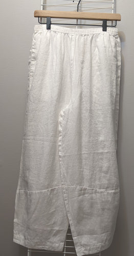 Cut Loose Hanky Linen Lantern Pant (S, White)- On Sale!