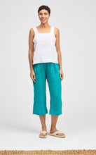 Load image into Gallery viewer, Cut Loose Hanky Linen Square Neck Shell