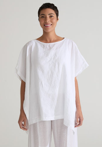 Cut Loose Hanky Linen One Size Side Tie Over Top