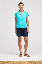Load image into Gallery viewer, Cut Loose Hanky Linen Short Sleeve Pocket Shirt