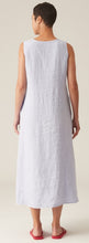 Load image into Gallery viewer, Cut Loose Solid Linen Split Neck Maxi Dress