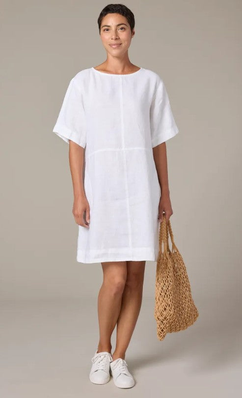 Cut Loose Solid Linen Relaxed Dress