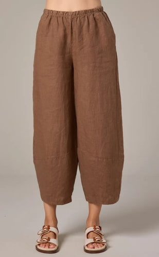 Cut Loose Solid Linen Lantern Pant
