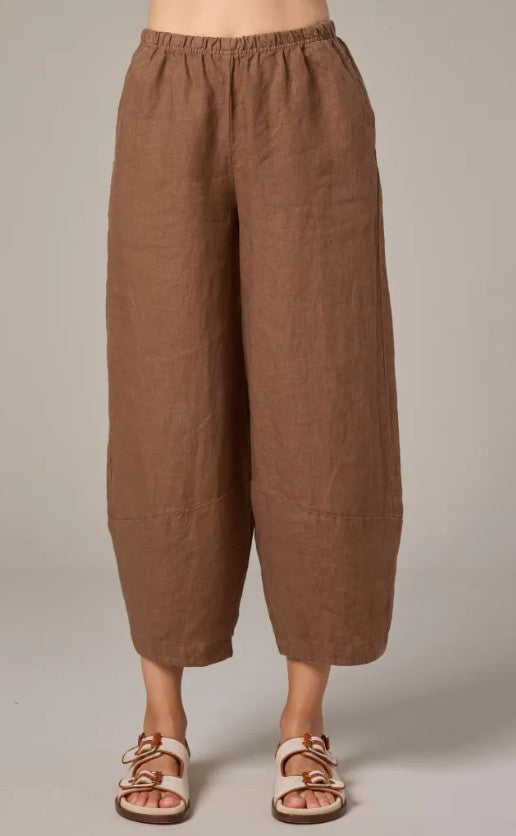 Cut Loose Solid Linen Lantern Pant