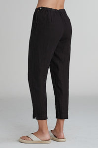 Cut Loose Solid Linen Audrey Pocket Pant