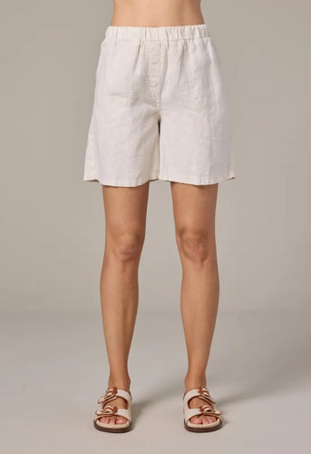 Cut Loose Solid Linen Easy Short