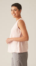 Load image into Gallery viewer, Cut Loose Solid Linen V-Neck Bias Tank Top
