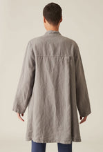 Load image into Gallery viewer, Cut Loose Solid Linen Swing Coat