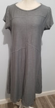 Load image into Gallery viewer, Cut Loose Crop Pocket Cardi and Seamed Short Sleeve Dress Set (M)- On Sale!