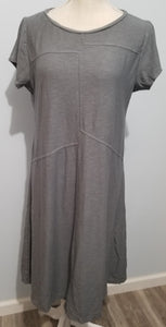 Cut Loose Crop Pocket Cardi and Seamed Short Sleeve Dress Set (M)- On Sale!