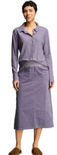 Load image into Gallery viewer, Cut Loose Linen Cotton Jersey Fitted Shirt