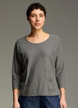 Load image into Gallery viewer, Cut Loose Linen Cotton Jersey Boxy Pocket Tee