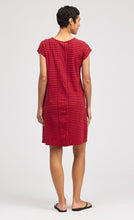 Load image into Gallery viewer, Cut Loose Navy Stripe T-Shirt Dress