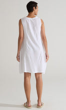 Load image into Gallery viewer, Cut Loose Linen Combo Seamed Bubble Dress