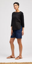 Load image into Gallery viewer, Cut Loose Linen Combo 3/4 Sleeve Tee