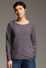 Load image into Gallery viewer, Cut Loose Black Stripe Sporty Top